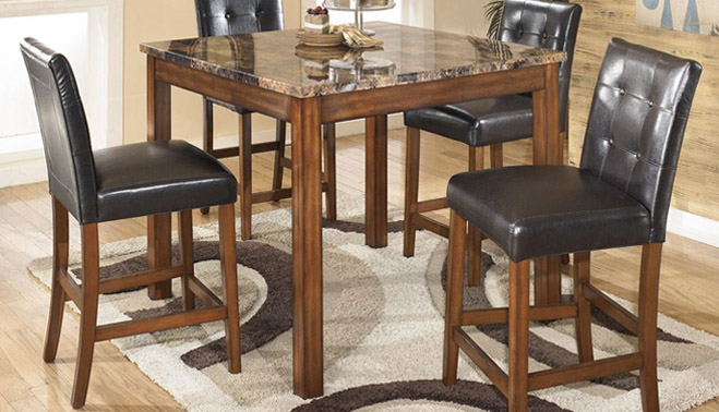 Theo Counter Table with Four Stools $448.99